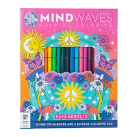 mindwaves calming coloring kit