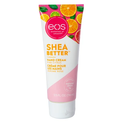 eos® shea better™ pink citrus hand cream 2.5 fl.oz