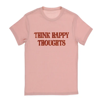 think happy thoughts graphic tee
