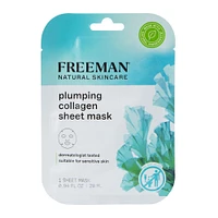 freeman® plumping collagen sheet mask