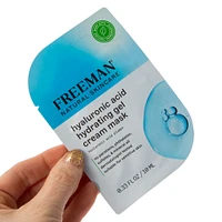 freeman® hyaluronic acid hydrating gel cream mask 0.33 fl.oz