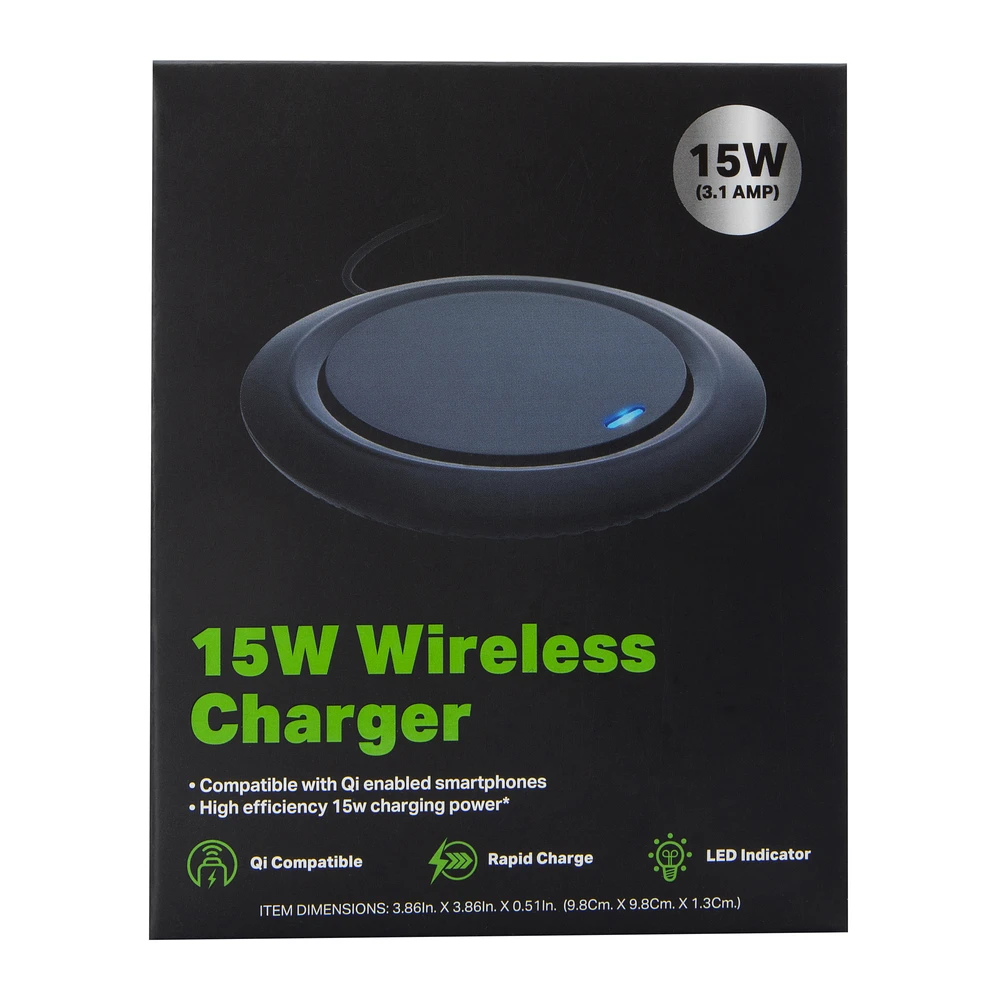 15W wireless charger