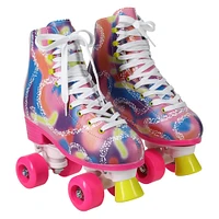 tie dye roller skates