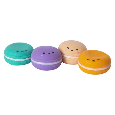 squishy macarons sensory toy series 2 4-pack