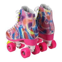 tie dye roller skates