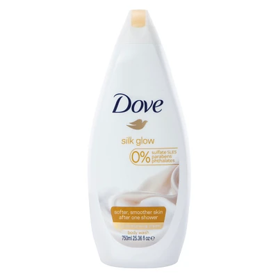 dove® silk glow body wash 25.36 fl.oz