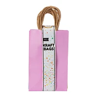 small pastel kraft gift bags 8.35in x
5.2in 10-count