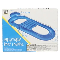 body lounge pool float 62in x 28in