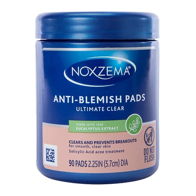 noxzema® anti-blemish pads 90-count