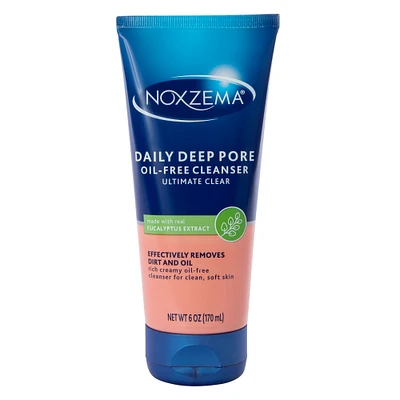 noxzema® daily deep pore oil-free cleanser 6oz