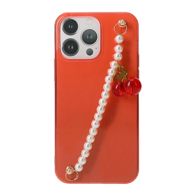iPhone 14 Plus®/14 Pro Max® case with charm strap