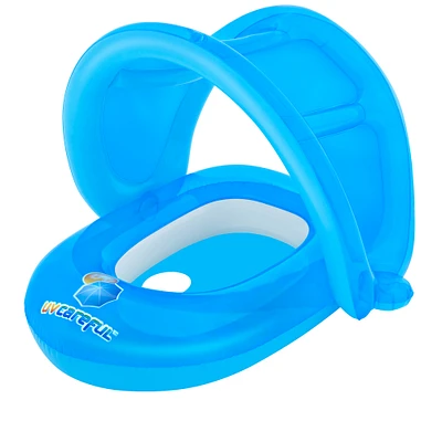 baby seat pool float with canopy