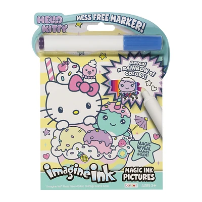 hello kitty® imagine ink® magic pictures mess-free coloring book