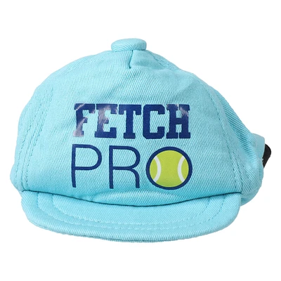 blue pet baseball cap