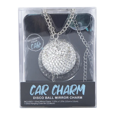 disco ball charm for car rearview mirror