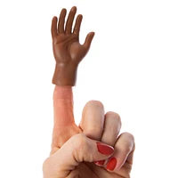 tiny hands finger puppets 5-count - dark