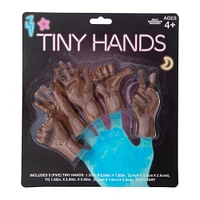 tiny hands finger puppets 5-count - dark