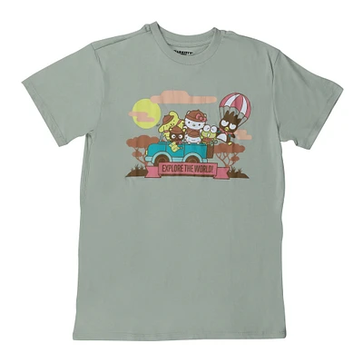 hello kitty & friends® 'explore the world!' graphic tee