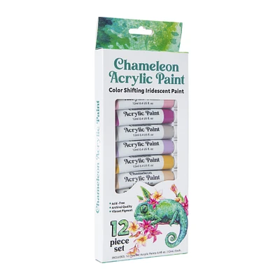 chameleon color-shifting iridescent acrylic paint 12-piece