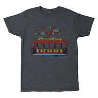 mister rogers’ neighborhood graphic tee