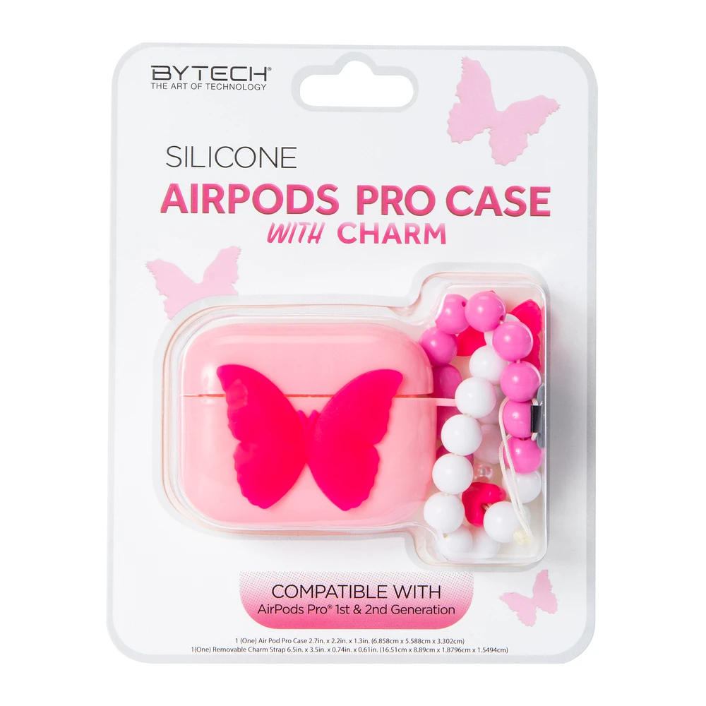 icon silicone case & charm strap for AirPods Pro®