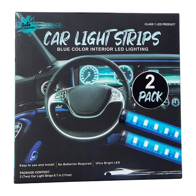 car interior light strips 2-pack