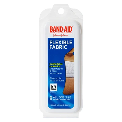 band-aid® travel pack flexible bandages 8-count