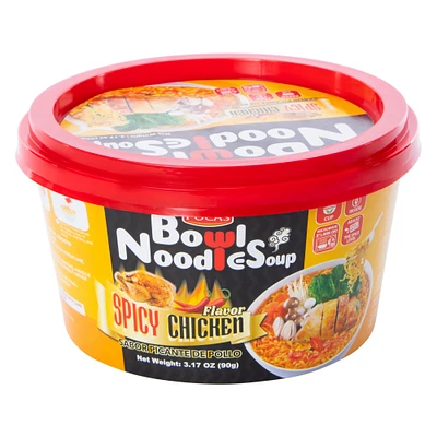 pocas® spicy chicken bowl noodle soup 3.17oz