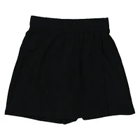 black wrap skort