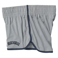 gray 'hawaii' graphic dolphin shorts