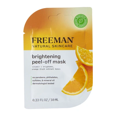 freeman® brightening peel-off mask with vitamin C 0.33oz