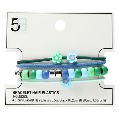 bracelet hair elastics 4-count