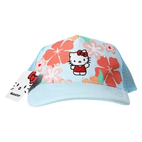 hello kitty® floral trucker hat