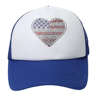 american bling trucker hat