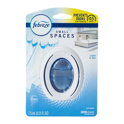 febreze small spaces linen & sky air freshener 0.25 fl.oz