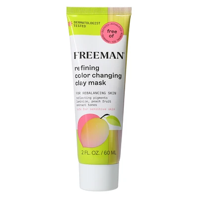 freeman® refining color-changing clay mask 2 fl.oz