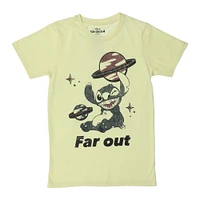 Disney Stitch 'far out' graphic tee