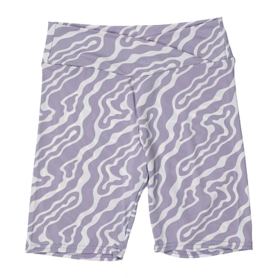 purple waves crossover bike shorts