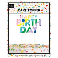 happy birthday cake topper