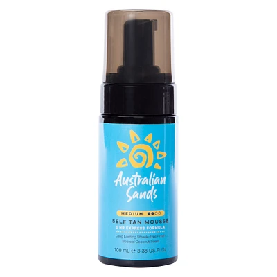 australian sands self tan scented mousse 3.38 fl.oz