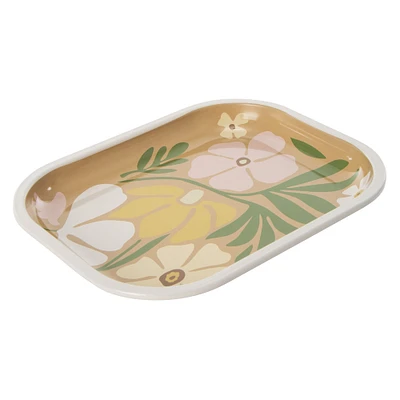 decorative tray with print