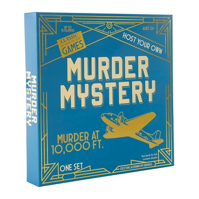 host your own murder mystery game