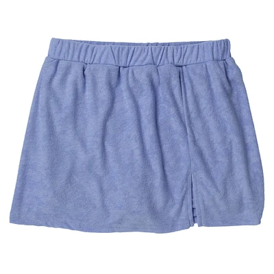 lavender terrycloth skort