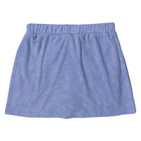 lavender terrycloth skort