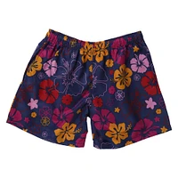 young men's floral swim shorts