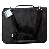 quilted pet carrier bag 17in x 12in