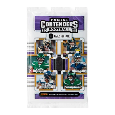 panini™ contenders 2022 football trading cards 8-pack