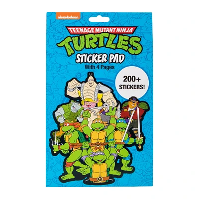 teenage mutant ninja turtles® sticker pad with over 200 stickers