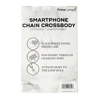 smartphone chain crossbody strap 23.8in
