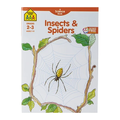 school zone® insects & spiders science workbook